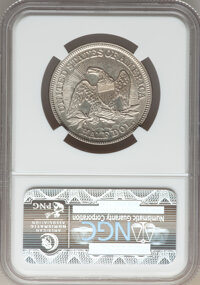 Seated Half Dollars, 1853 50C Arrows and Rays AU58 NGC....
