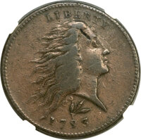 Large Cents, 1793 1C Wreath Cent, Lettered Edge VF30 NGC. S-11c, B-16c, LowR.3....