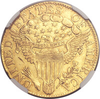 Early Half Eagles, 1803/2 $5 -- Damaged -- NGC Details. AU. BD-3, R.4....