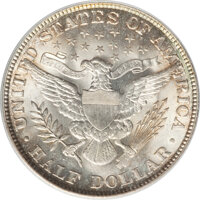 Barber Half Dollars, 1913 50C MS64 PCGS....