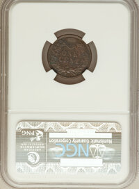 Indian Cents, 1874 1C -- Environmental Damage -- NGC Details. AU. NGC Census:(8/262). PCGS Population (40/226). Mintage: 14,187,500....