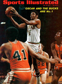 Basketball Collectibles:Uniforms, 1970-71 Oscar Robertson NBA Championship Season Game Worn MilwaukeeBucks Jersey, MEARS A9.5....
