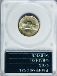 Proof Jefferson Nickels: , 1942-P 5C Type Two PR65 PCGS. Gold CAC. PCGS Population(1808/1739). NGC Census: (713/1393). Mintage: 27,600. NumismediaWs...