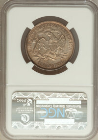 Seated Half Dollars, 1876 50C -- Improperly Cleaned -- NGC Details. AU. NGC Census:(12/246). PCGS Population (33/299). Mintage: 8,419,150. ...