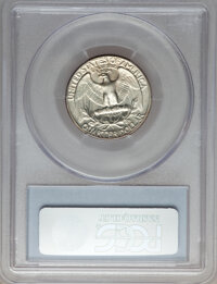 Washington Quarters: , 1945-D 25C MS66 PCGS. Ex: Teich Family Collection. PCGS Population(307/26). NGC Census: (456/126). Mintage: 12,341,600. Nu...