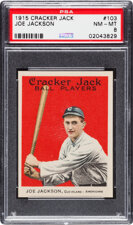 1915 Cracker Jack Joe Jackson #103 PSA NM-MT 8