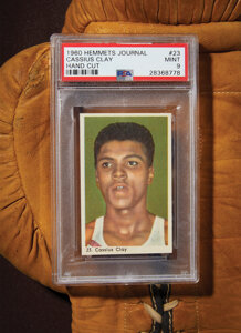 1960 Hemmets Journal Cassius Clay (Muhammad Ali) Rookie #23 PSA Mint 9 - Only One Superior