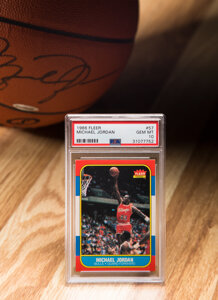 1986 Fleer Michael Jordan Rookie #57 PSA Gem Mint 10