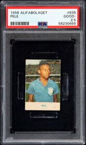 1958 Alifabolaget Pele #635 PSA Good+ 2.5