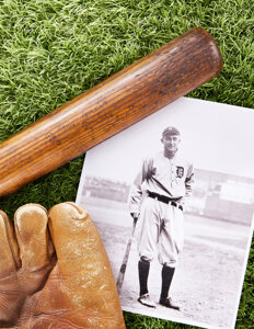 1910-14 Ty Cobb Game Used & Signed Bat from the Legendary Eddie Maier Collection PSA/DNA GU 10–Photo Matched to Two Images