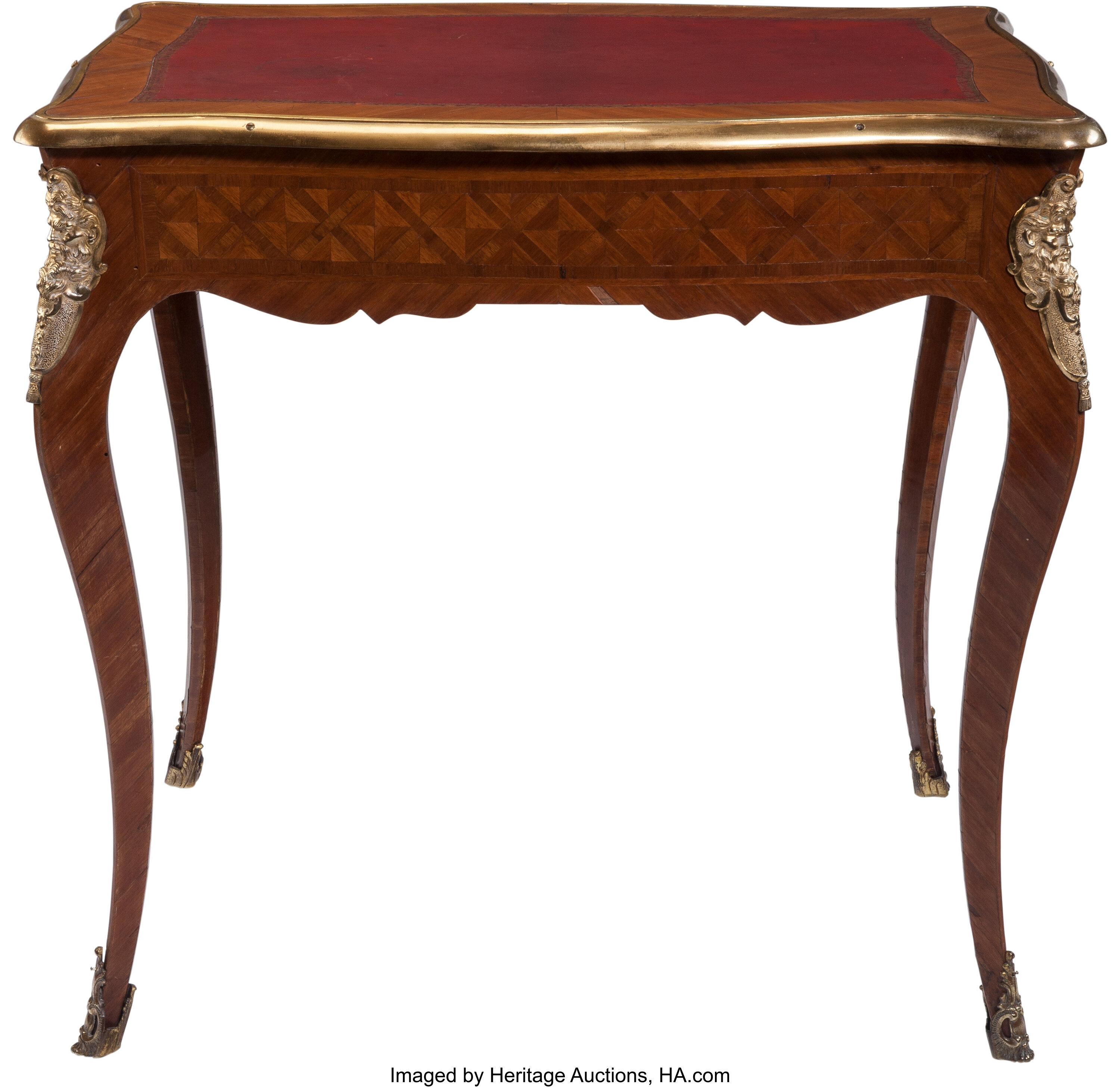 A Bernard II Van Risenburgh Louis XV Tulipwood and Kingwood | Lot ...