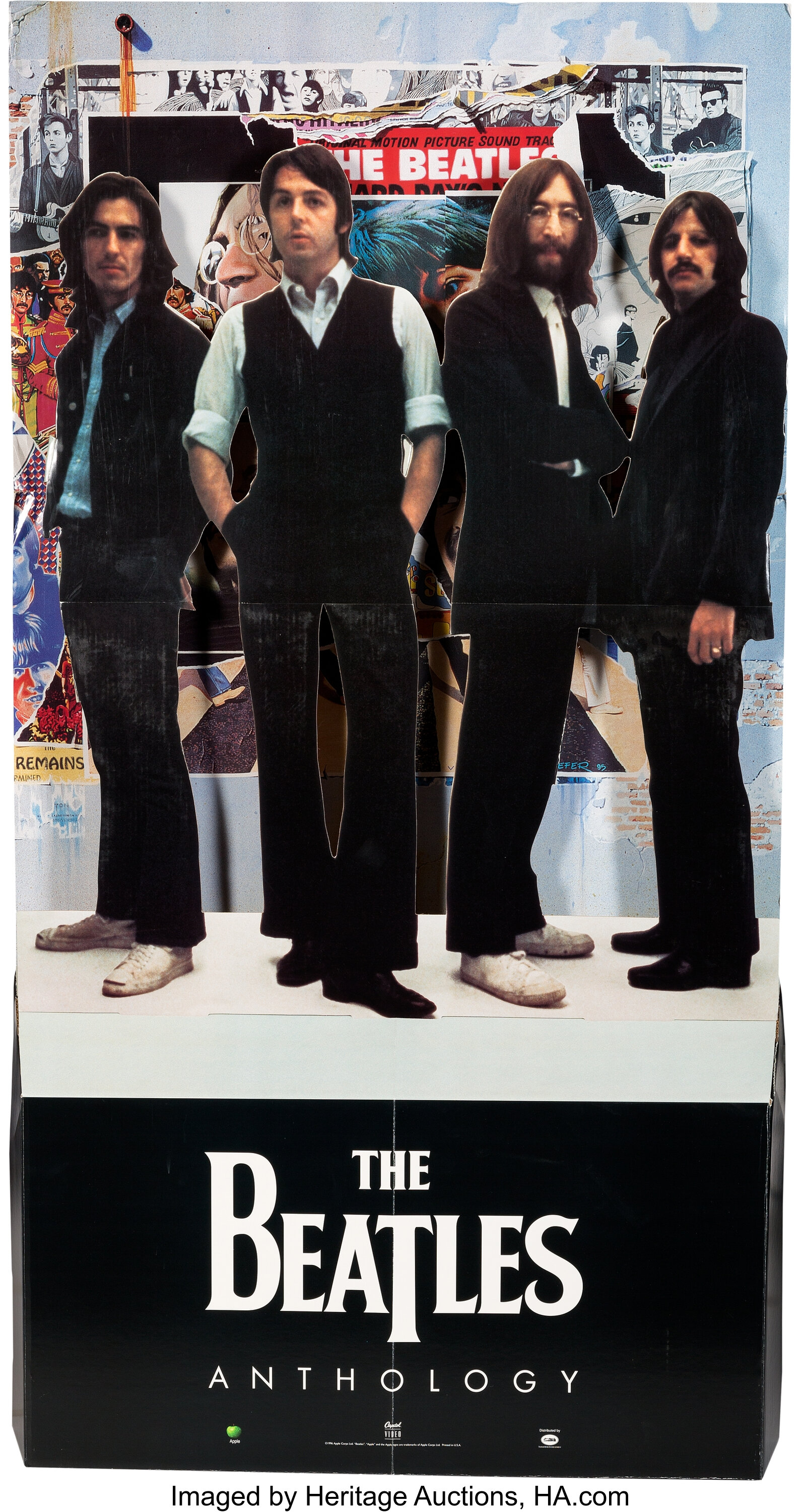 The Beatles Anthology 3D Stand Up Display in Box (1996).... Music | Lot ...