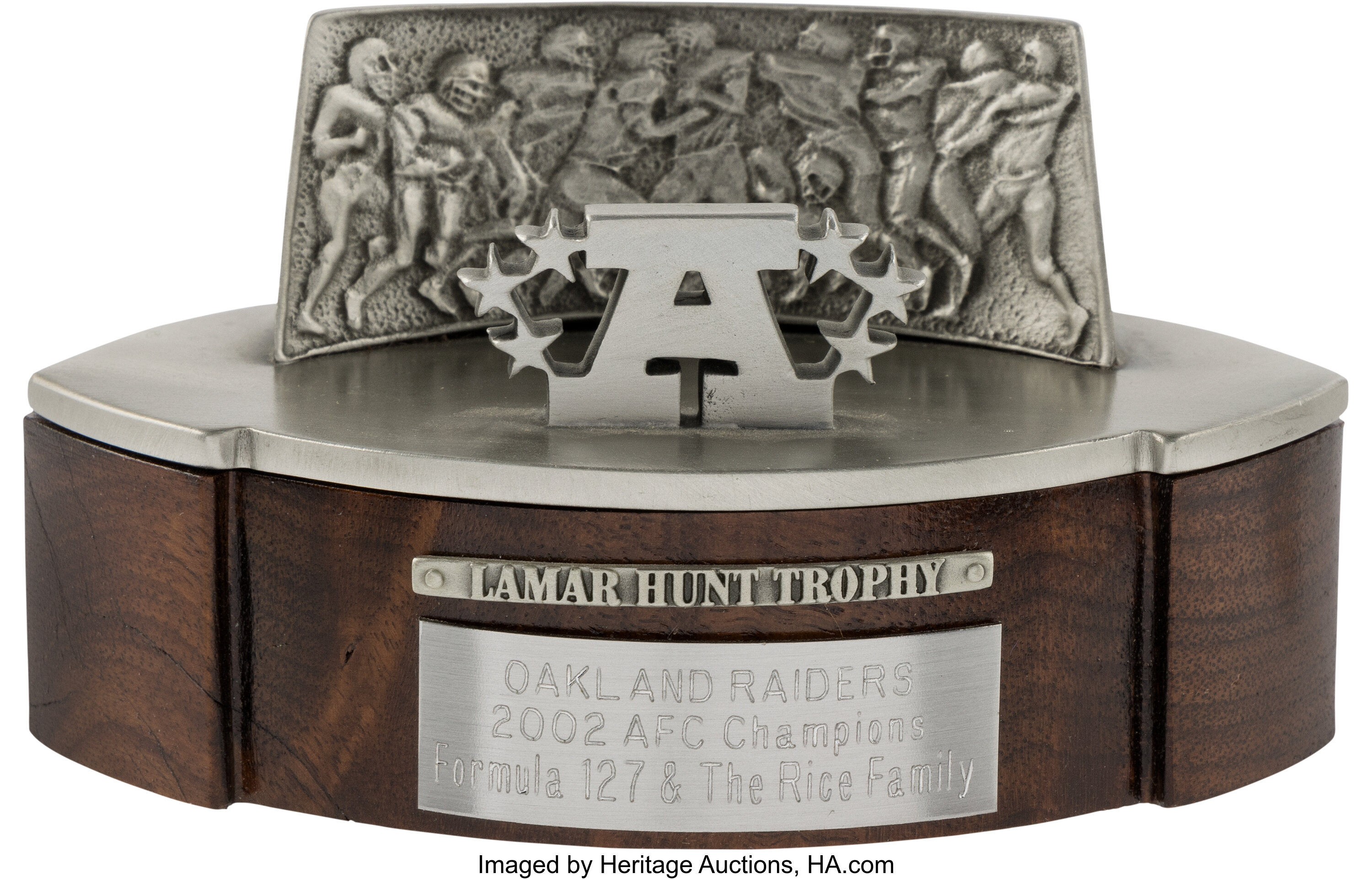 2002 Jerry Rice Lamar Hunt Miniature Trophy. ... Football | Lot #58288 ...