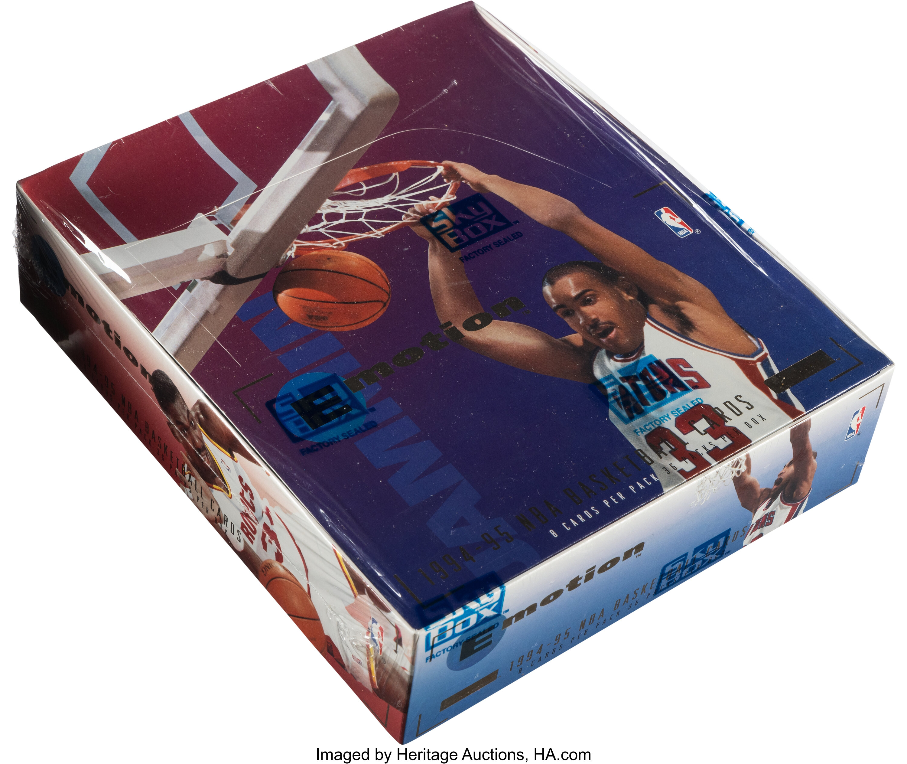 1994-95 Skybox Emotion Basketball Unopened Hobby Box. ... | Lot #59554 ...