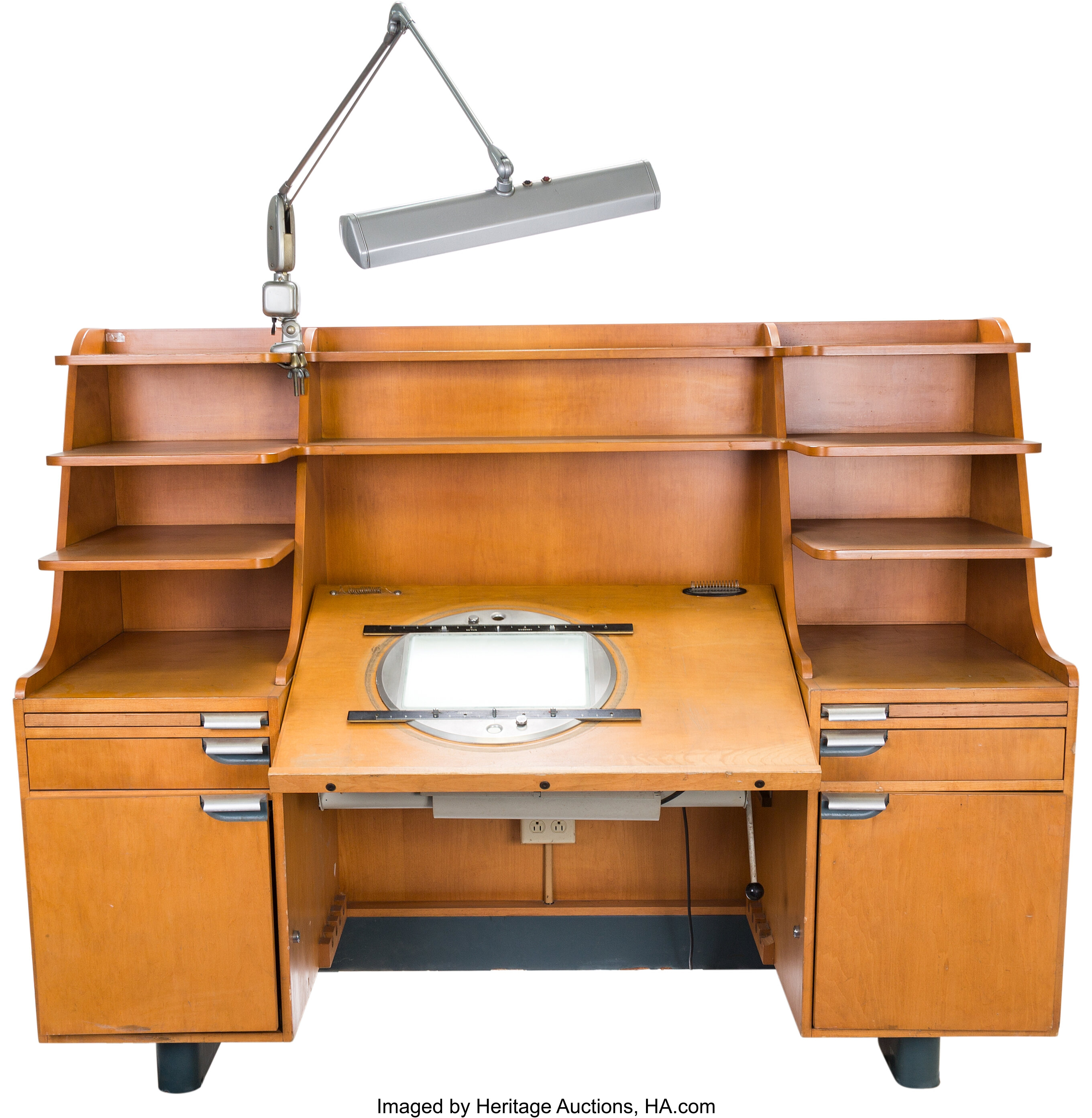 Disney Studios Feature Film Animation Desk (Walt Disney, c. | Lot ...