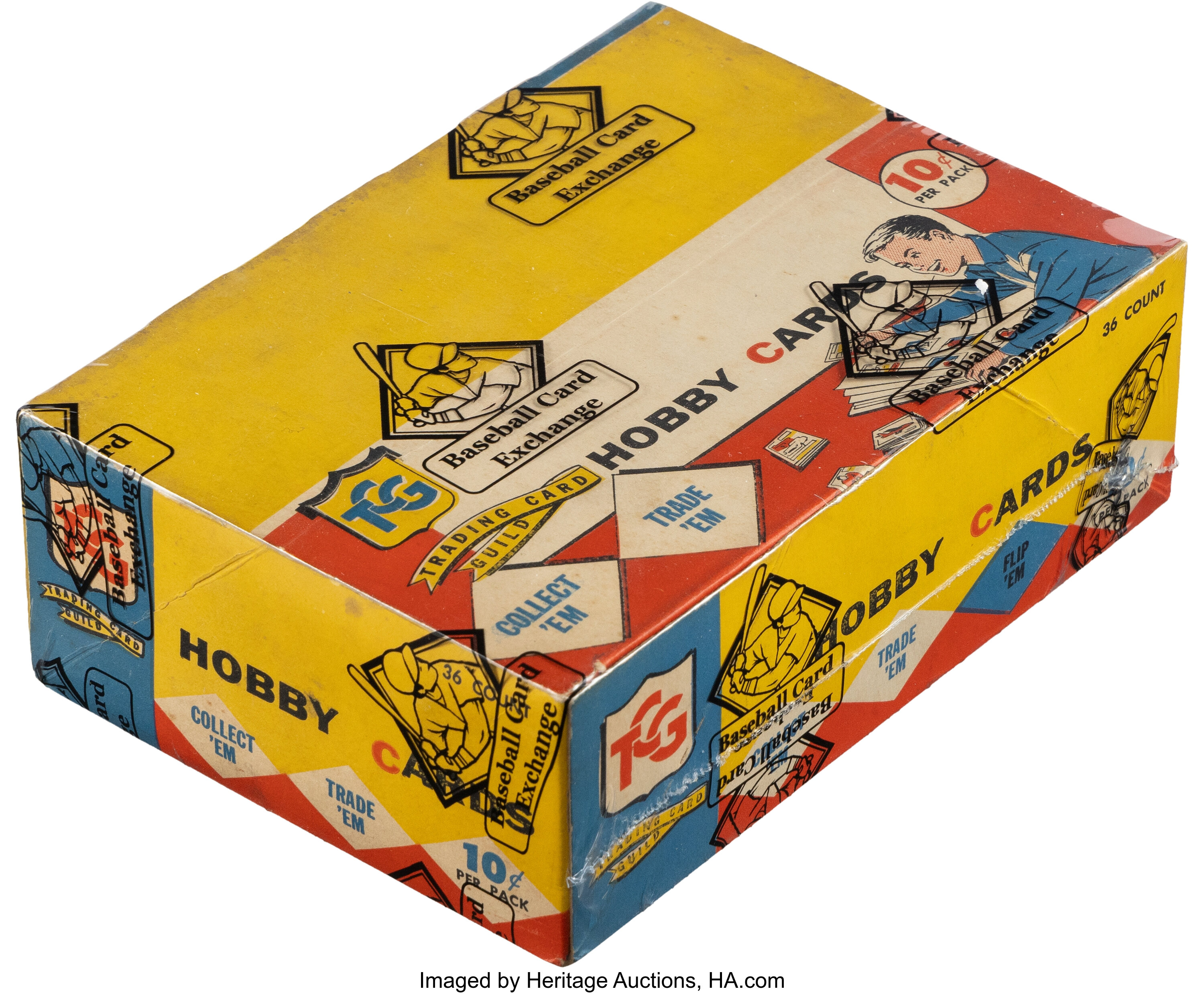 1959 Topps Baseball (4th Series) Cello Box with 36 Unopened Packs ...