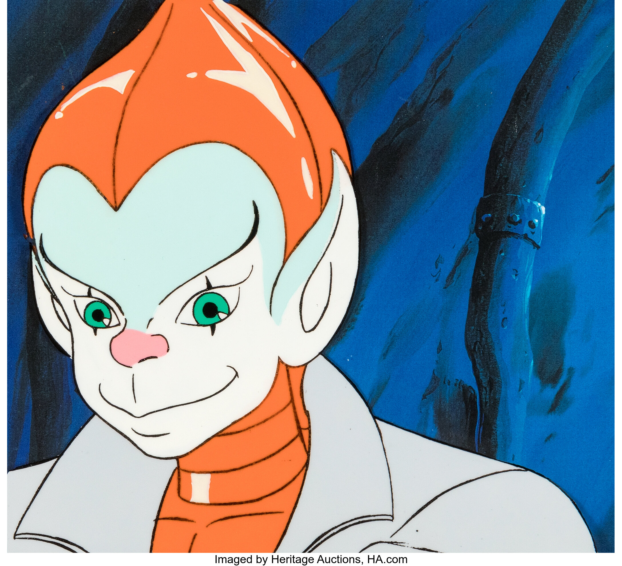 SilverHawks Copper Kidd Production Cel (Rankin-Bass, 1986)