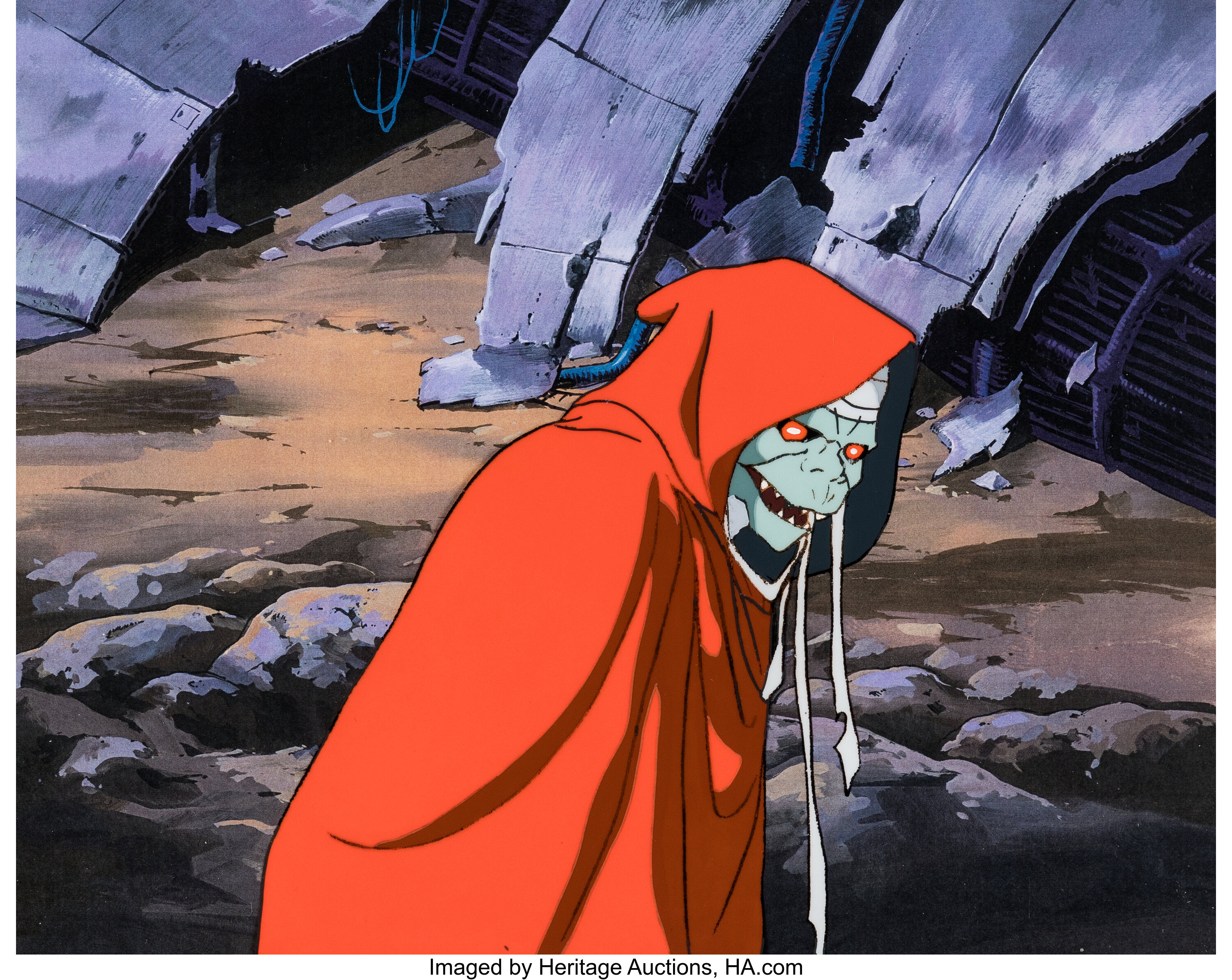 ThunderCats Mumm-Ra Production Cel (Rankin-Bass, c. 1985-89)