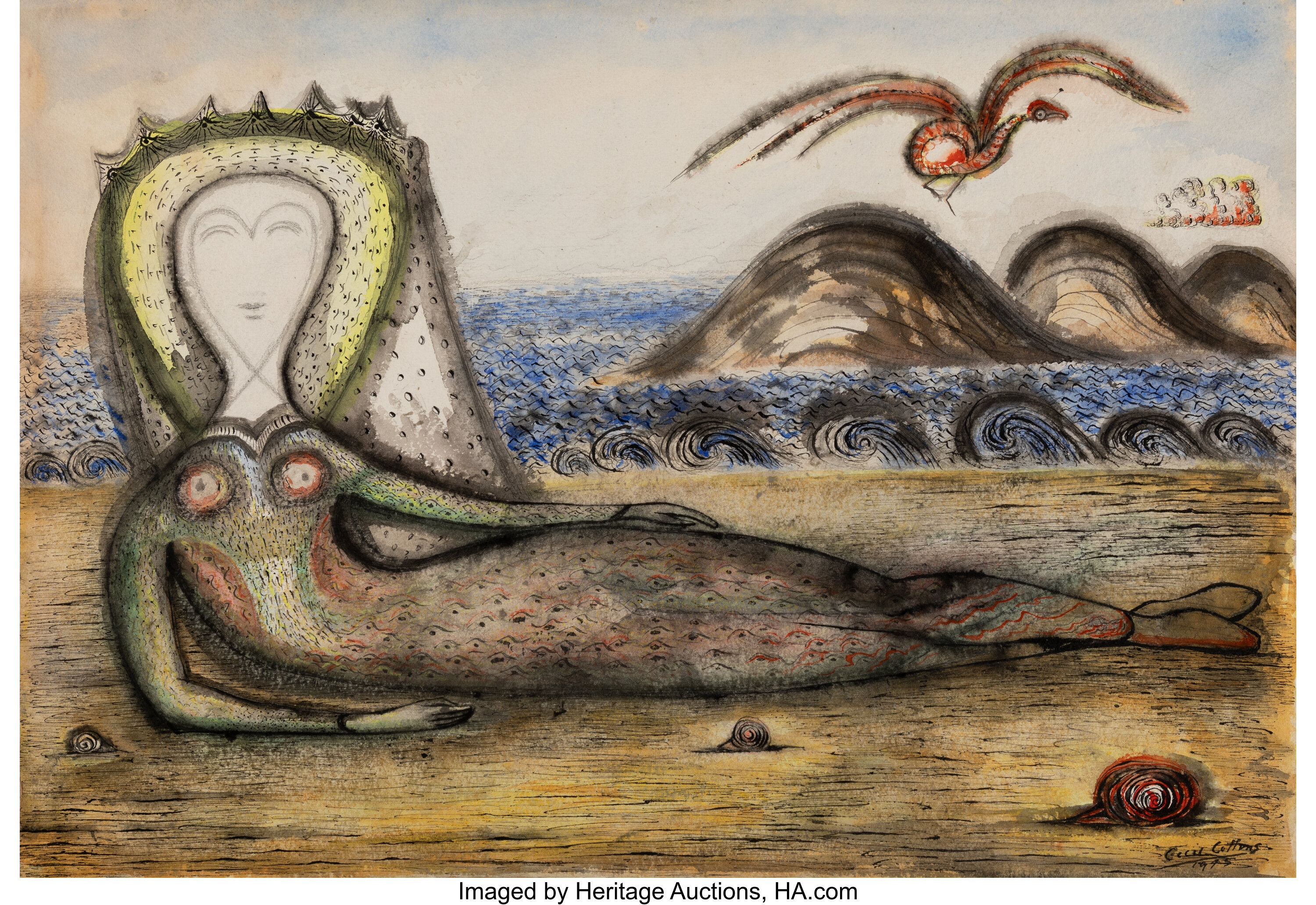 Best place to sell Cecil Collins artwork | Heritage Auctions