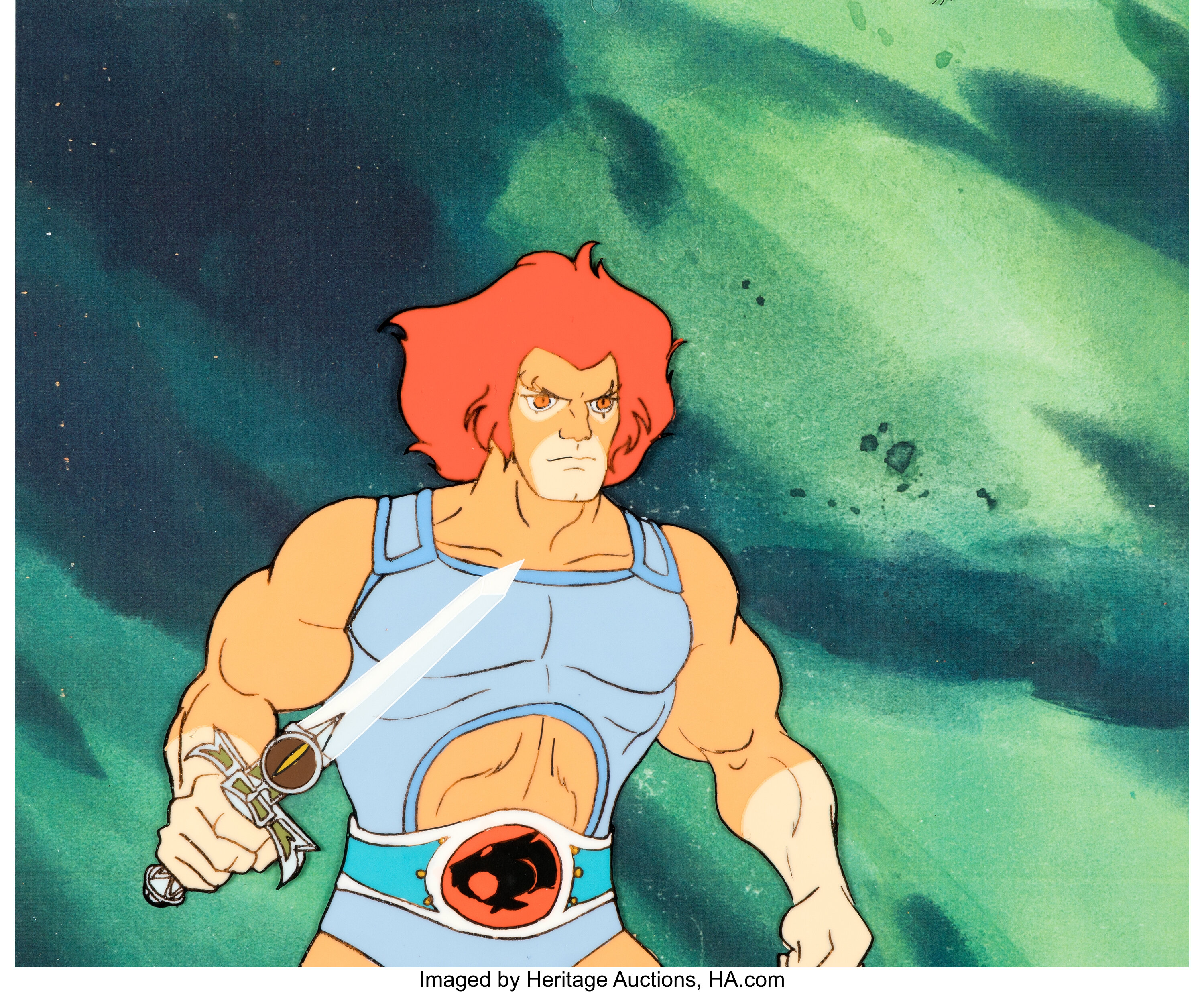 ThunderCats Lion-O Production Cel (Rankin-Bass, c. 1985-89)