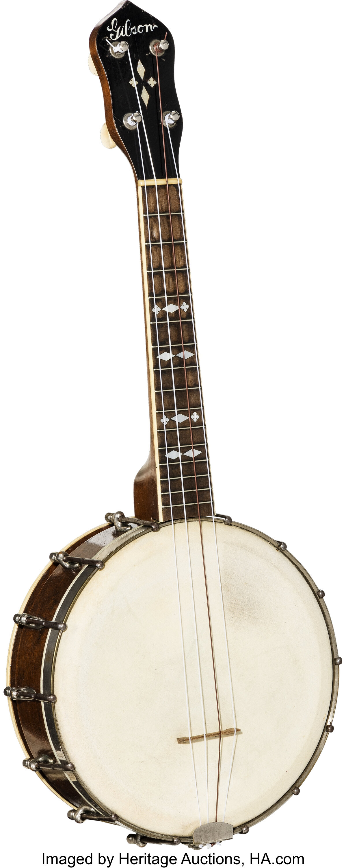 circa 1920s Gibson UB-3 Banjo Ukulele.. ... Musical Instruments | Lot ...
