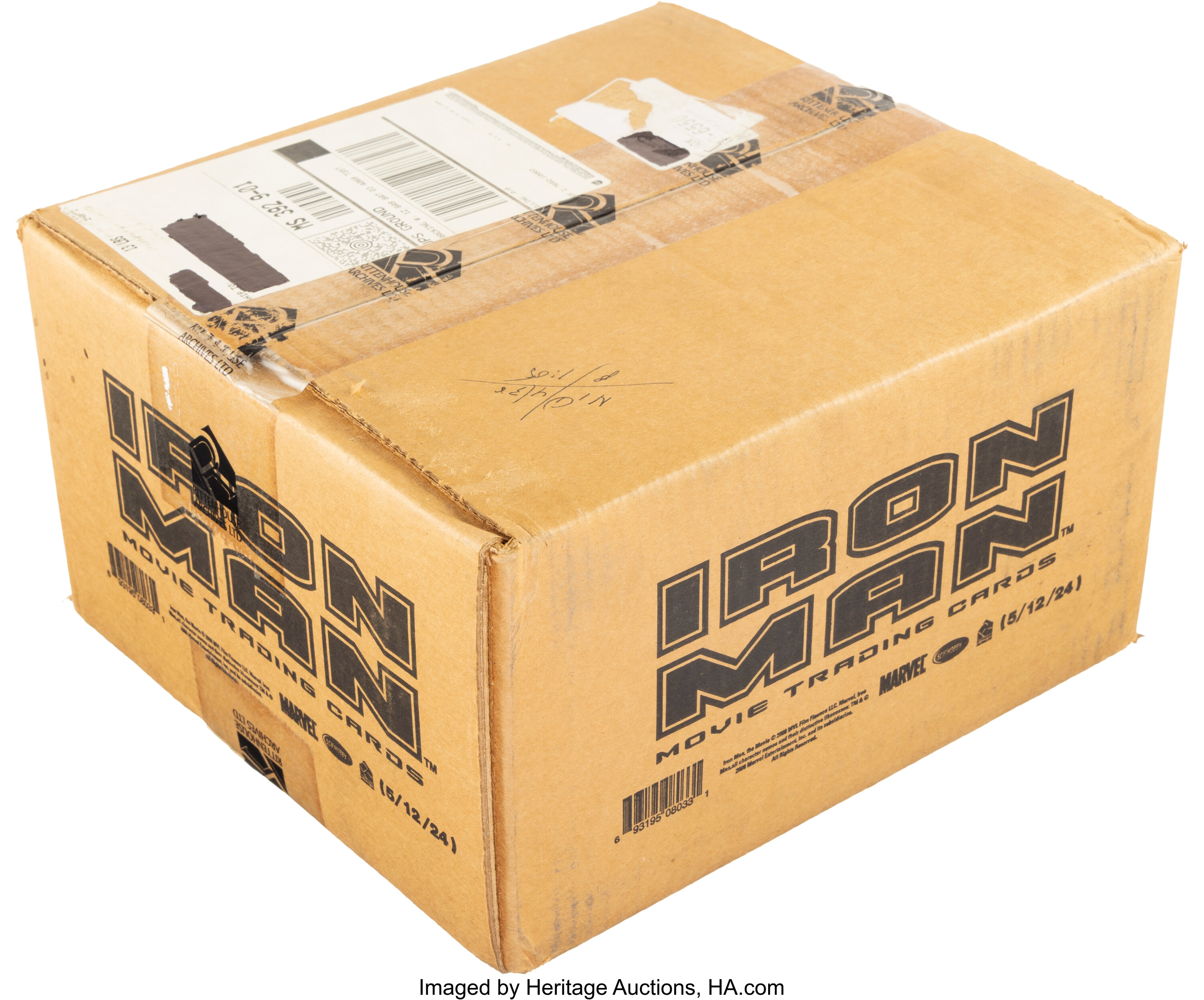 2008 Iron Man Movie Trading Cards Unopened Case. ... Non-Sport | Lot ...