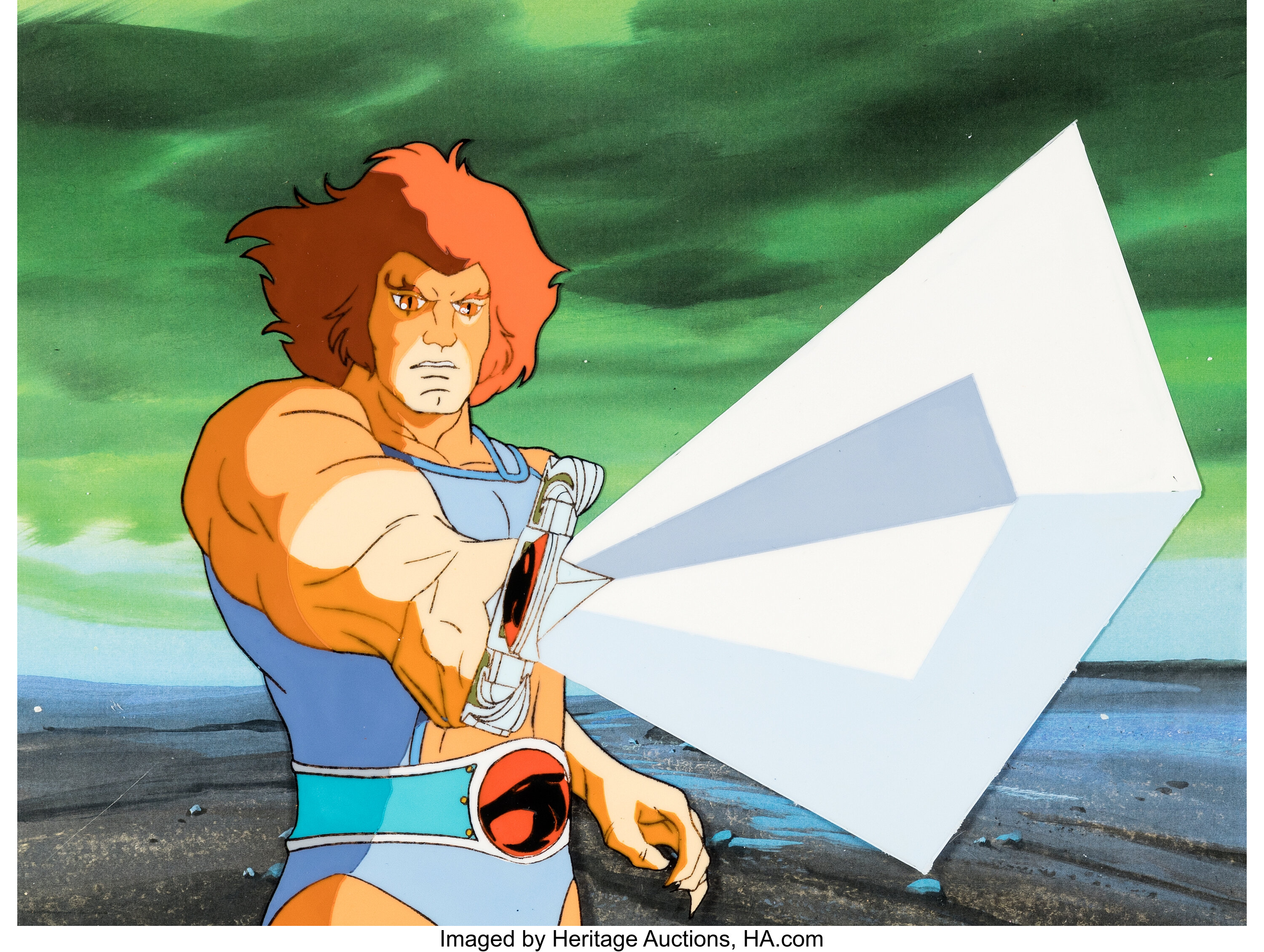ThunderCats Lion-O Production Cel (Rankin-Bass/Topcraft, c