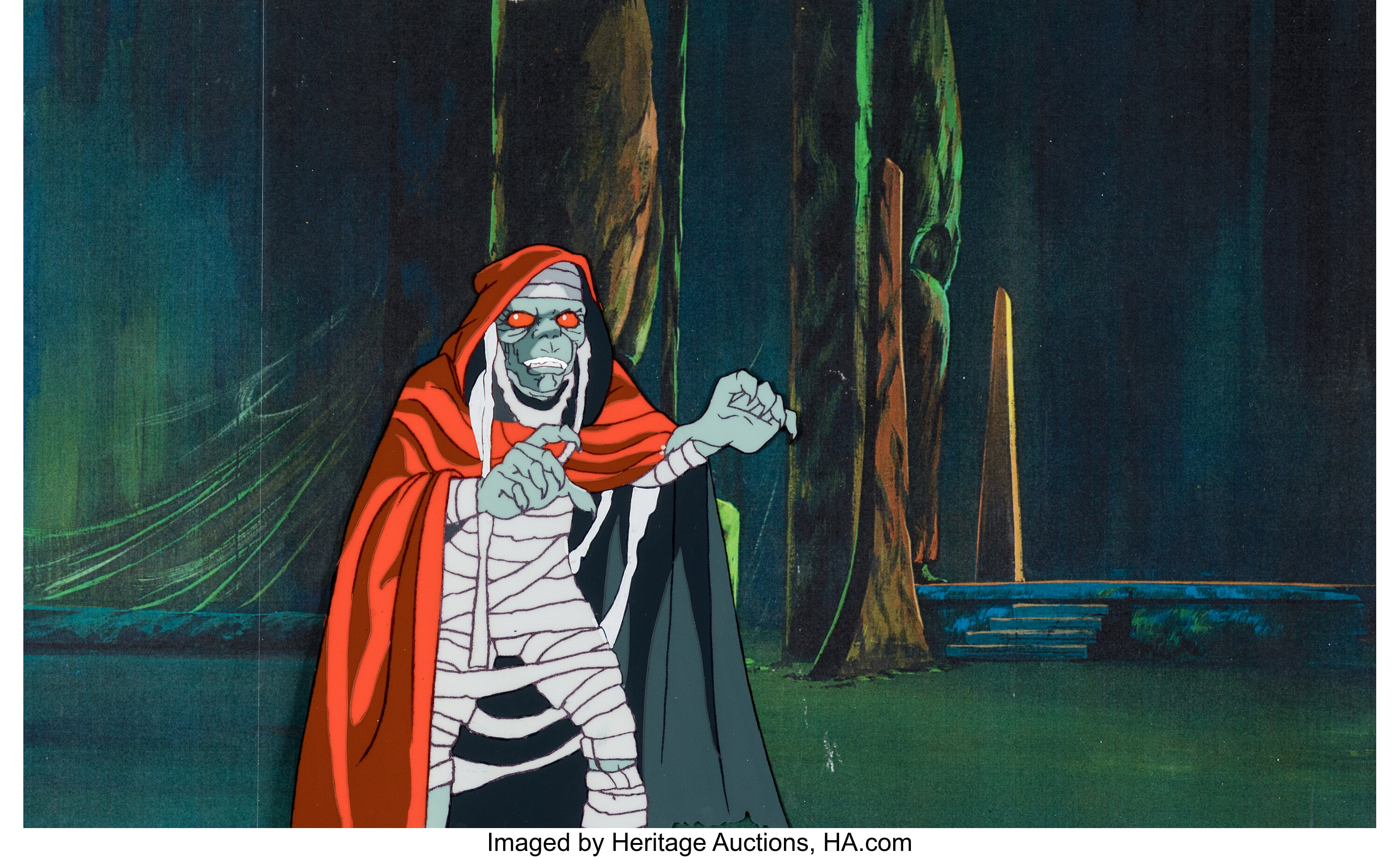 ThunderCats Mumm-Ra Production Cel (Rankin-Bass/Topcraft/Pacific)