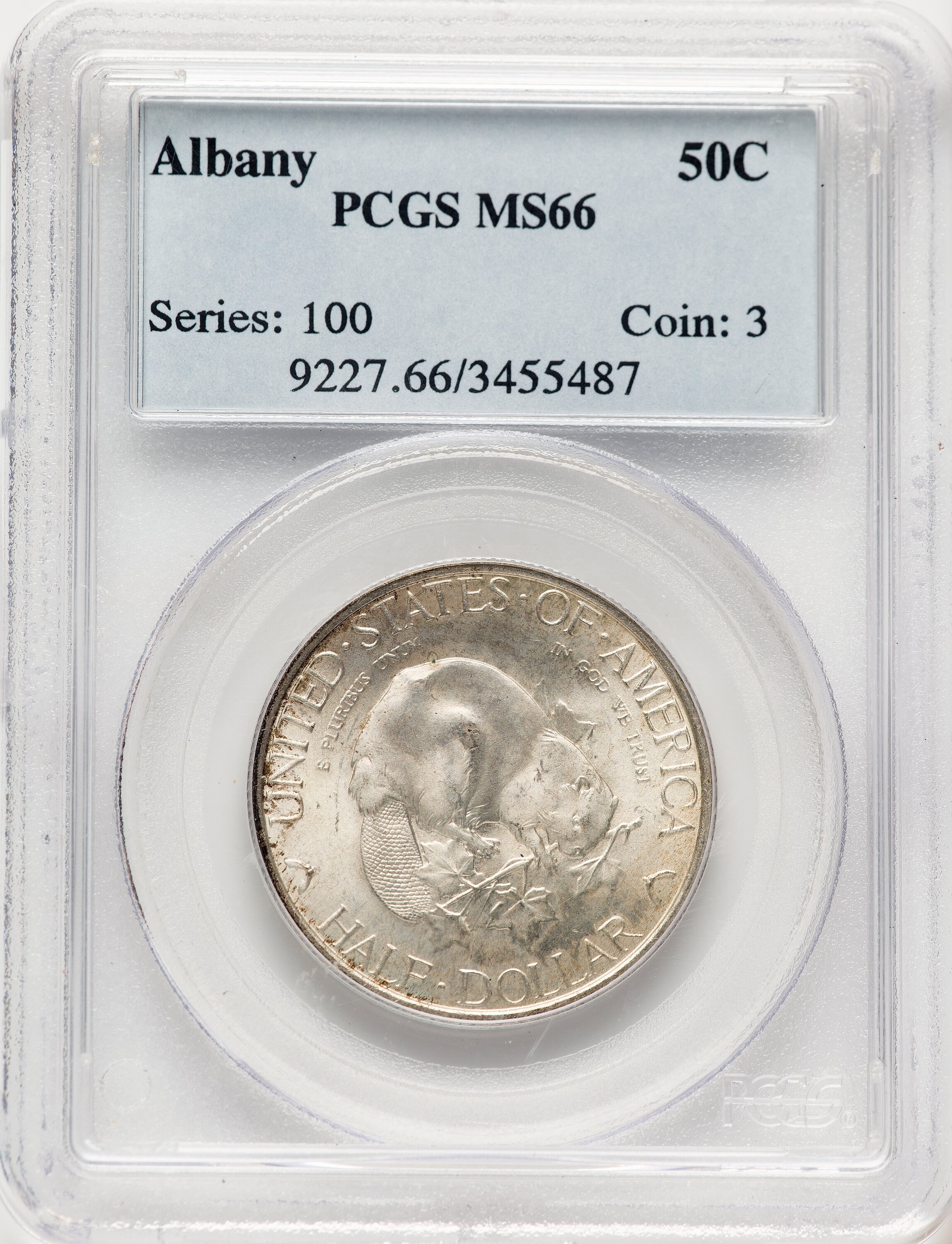1936 50C Albany MS66 PCGS. CDN: $350 Whsle. Bid for NGC/PCGS MS66 ...