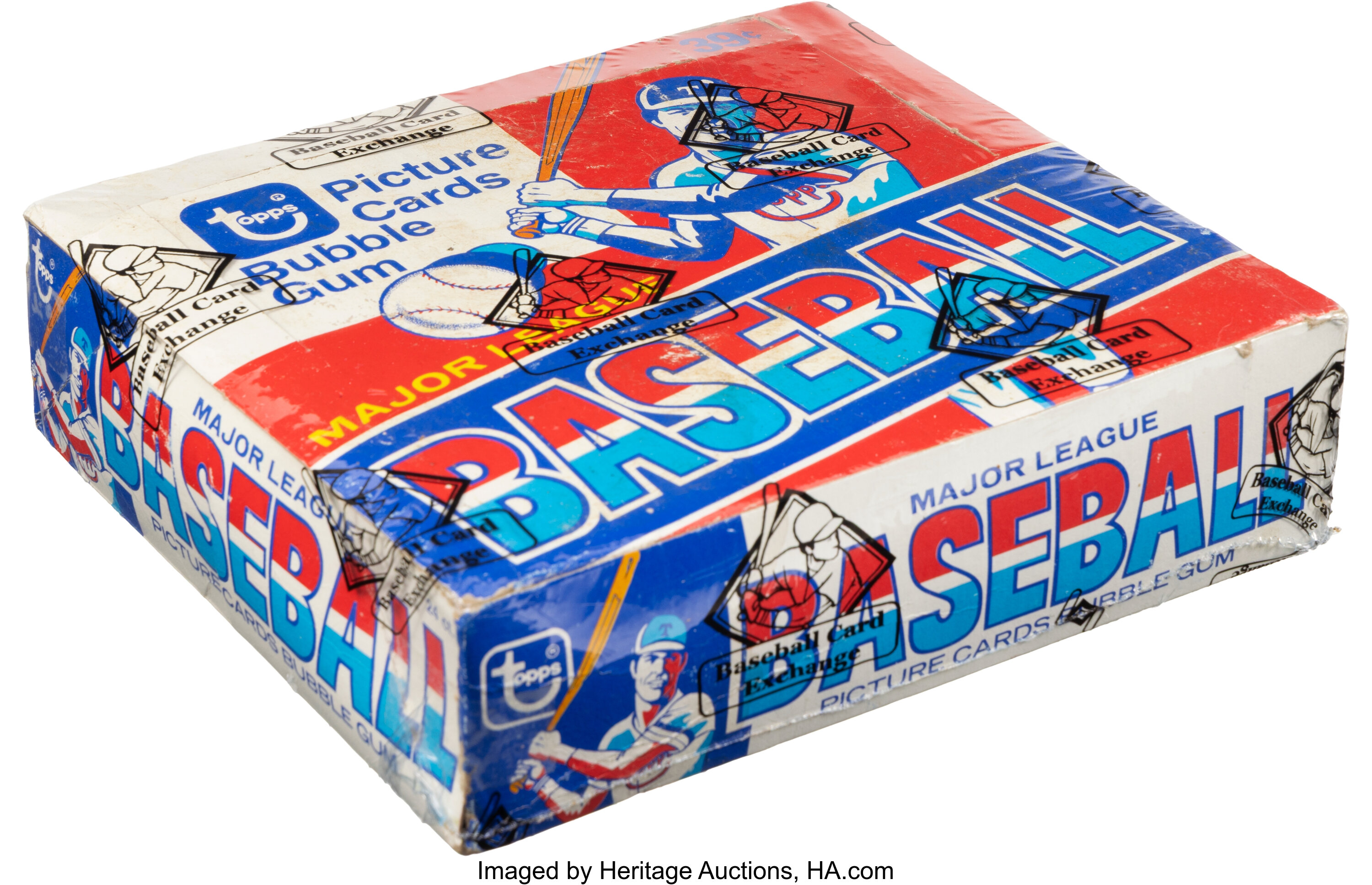 1980 Topps Baseball Cello Box With 24 Unopened Packs- Rickey | Lot ...