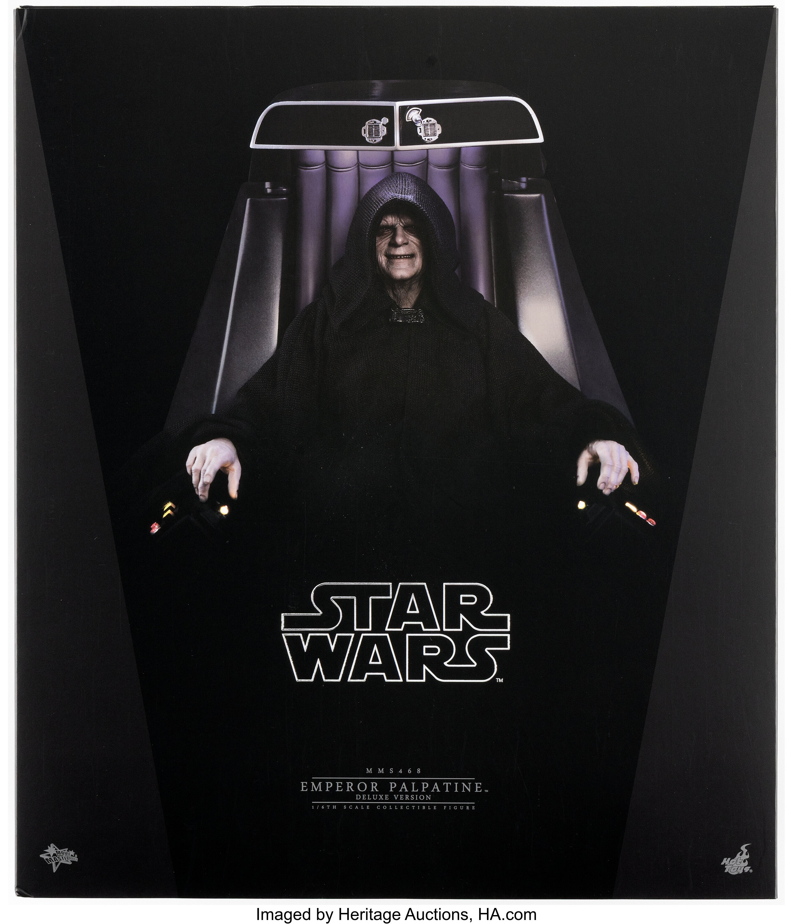 Star Wars ROTJ Emperor Palpatine Deluxe Version (MMS 468) 1:6 Scale ...