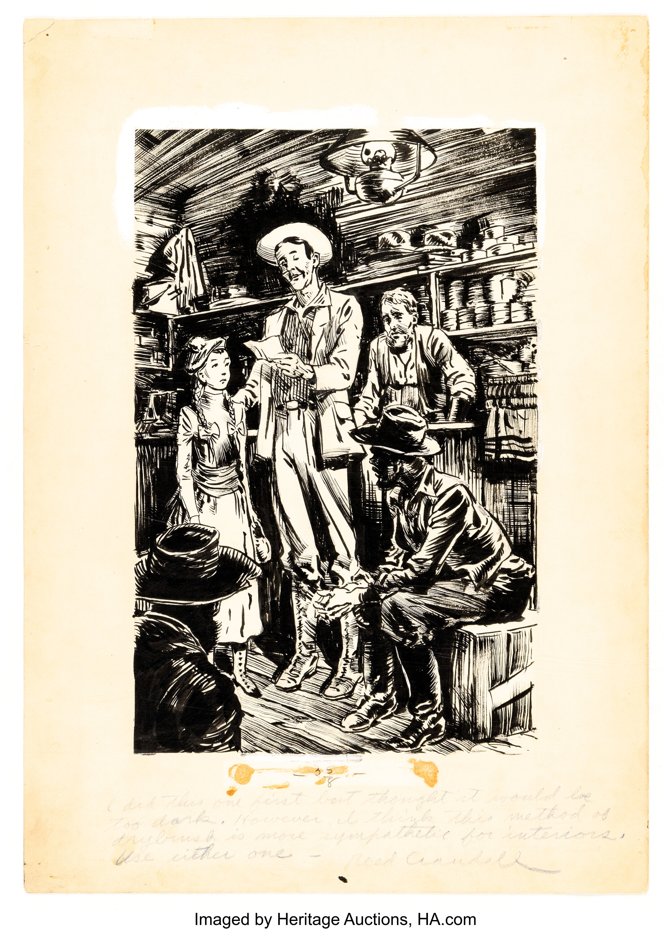 Reed Crandall Come, Colors, Come Book Interior Illustration | Lot ...