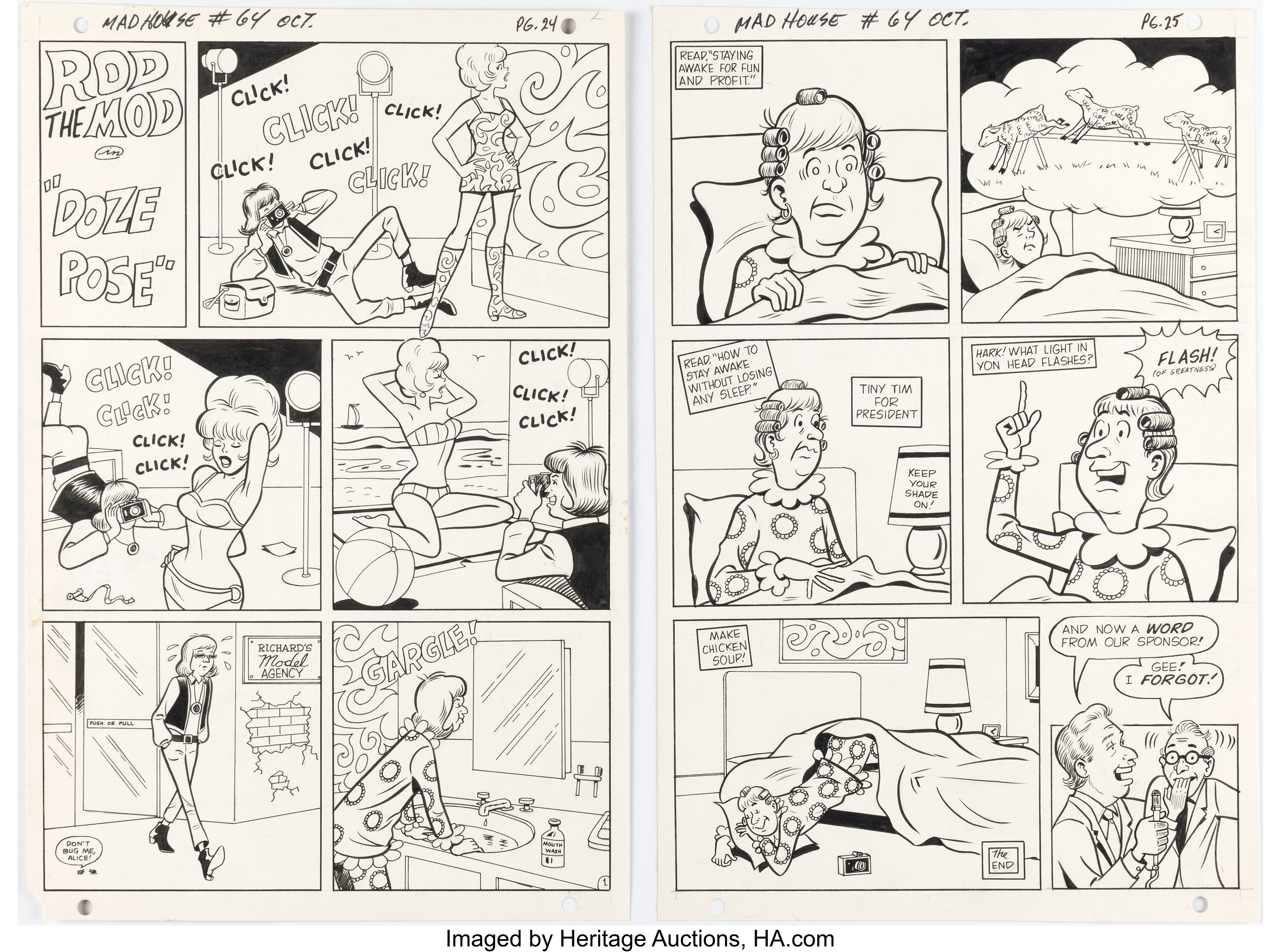 Gus Lemoine Archie's Madhouse #64 