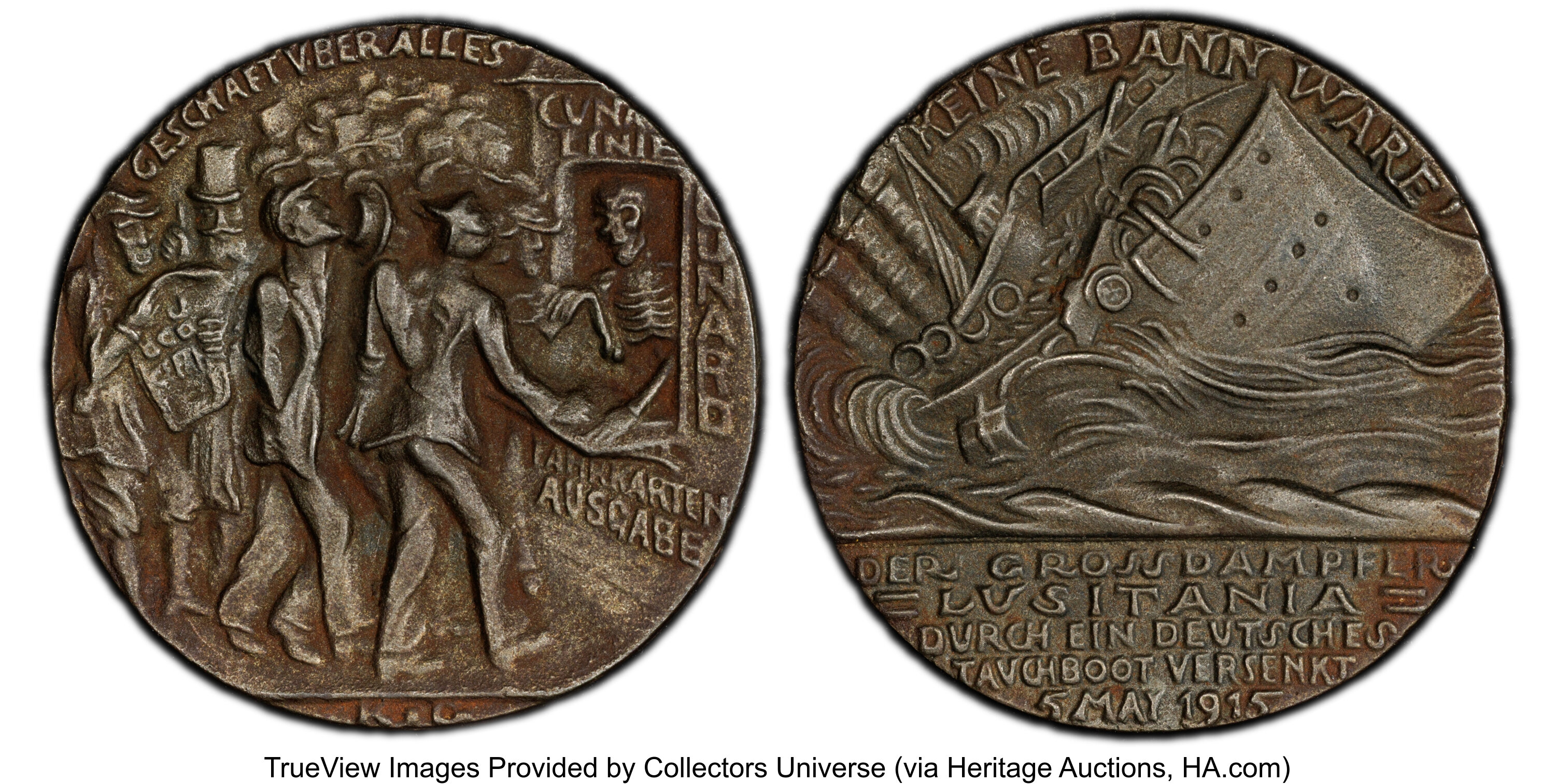 Great Britain: Wilhelm II cast iron 
