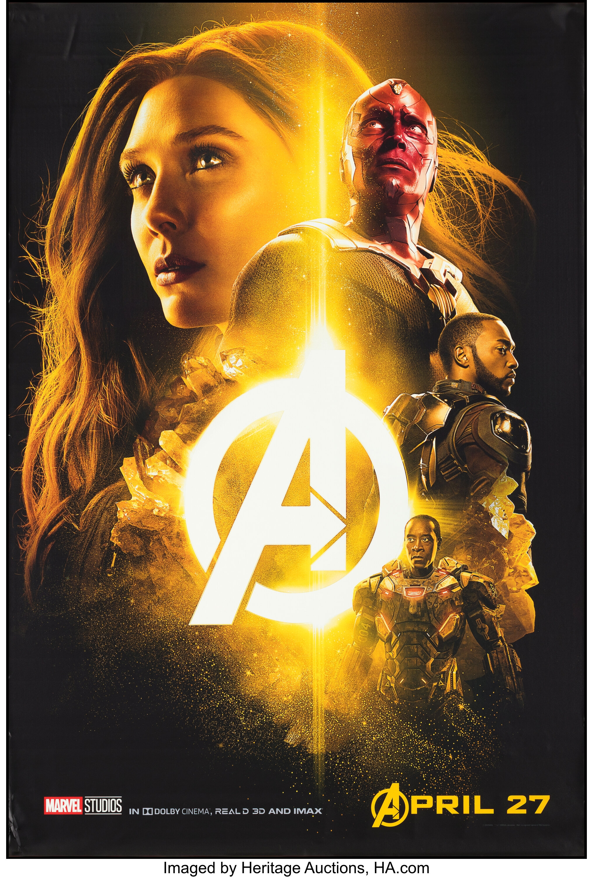 Avengers: Infinity War & Other Lot (Walt Disney Pictures, 2018). | Lot ...