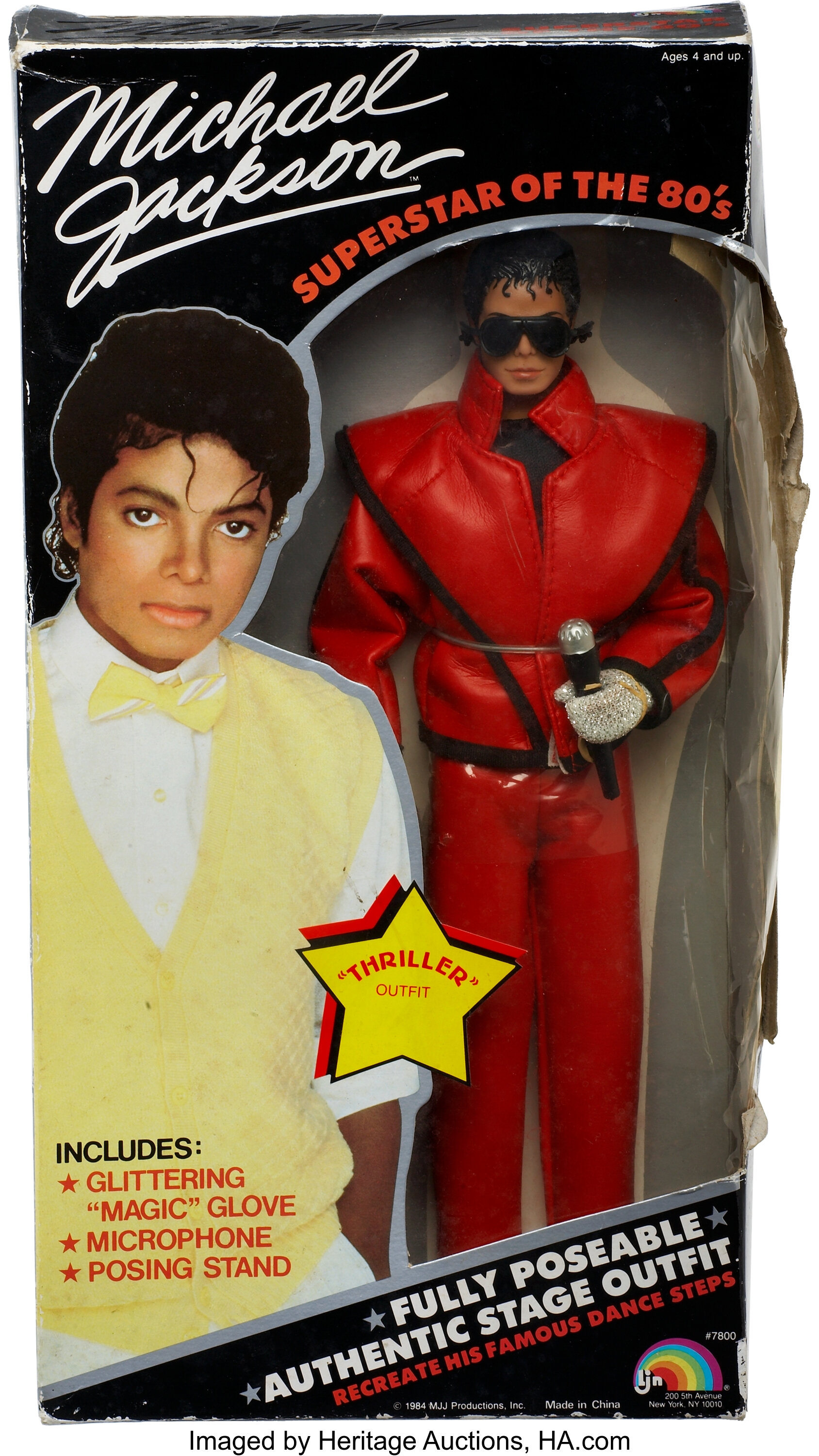Michael Jackson Vintage Doll in Thriller Outfit.... Music | Lot #49118