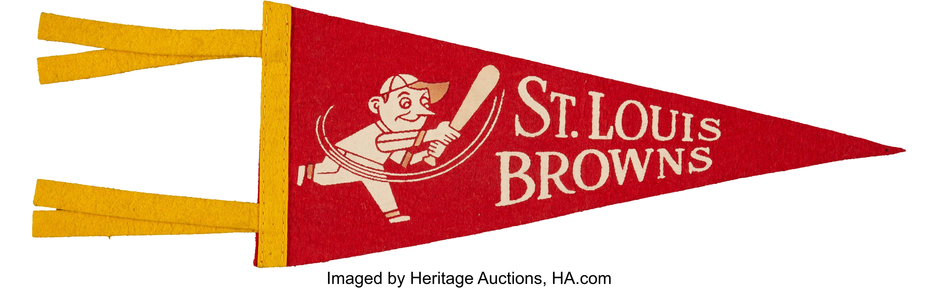 Circa 1940's St. Louis Browns Mini Pennant.... Baseball | Lot #43080 ...