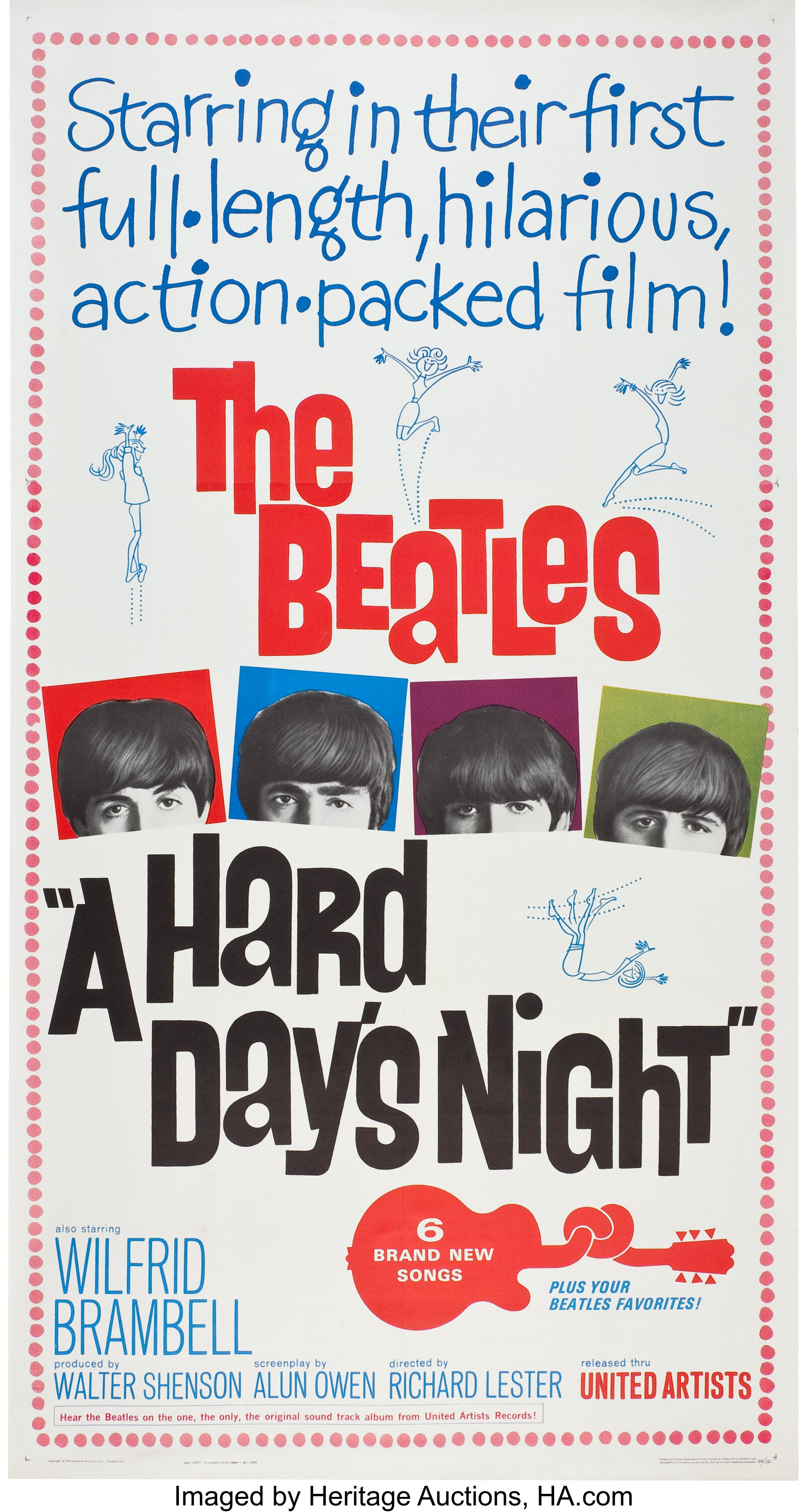 poster A hard Day's night