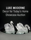 2025 June 13 Luxe Moderne: Decor for Today's Home Showcase Auction