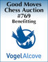2019 October 6 Good Moves Chess Art Charity Auction Benefitting Vogel Alcove #769