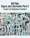 2025 May 15 RETNA: Signs and Symbols Part 2 Urban Art Signature® Auction