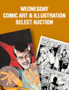 Wednesday Comic Art & Illustration Select Auction