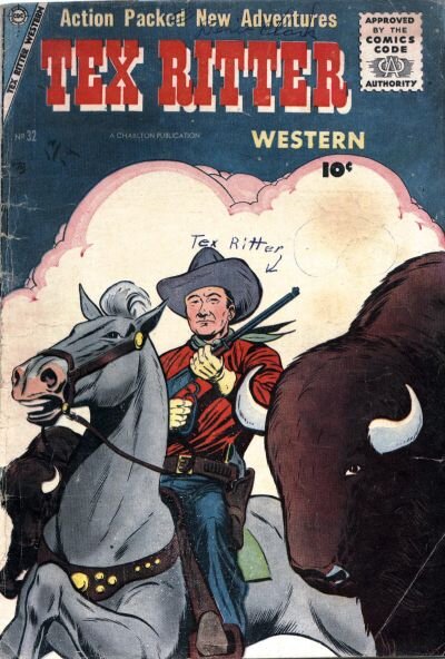 How Much Is Tex Ritter Western #32 Worth? Browse Comic Prices ...