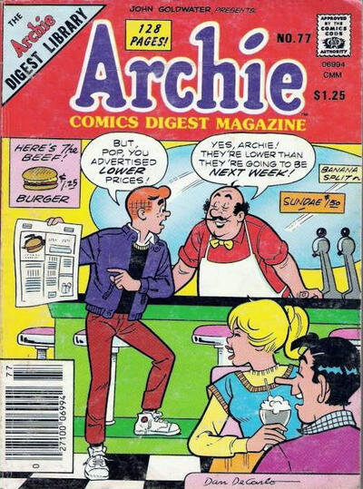 How Much Is Archie Comics Digest #77 Worth? Browse Comic Prices ...