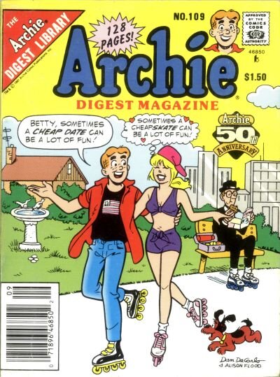 How Much Is Archie Comics Digest #109 Worth? Browse Comic Prices ...