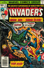 The Greatest Superheros Of World War Two! The Invaders ( com1,015 )