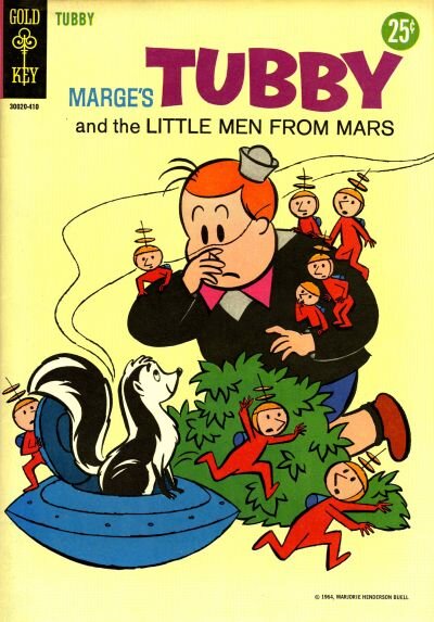 Marge's Tubby and the Little Men from Mars Comics Values and Price ...