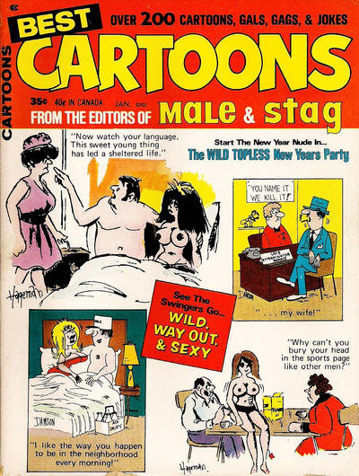 Best Cartoons from the Editors of Male & Stag Comics Values and Price ...