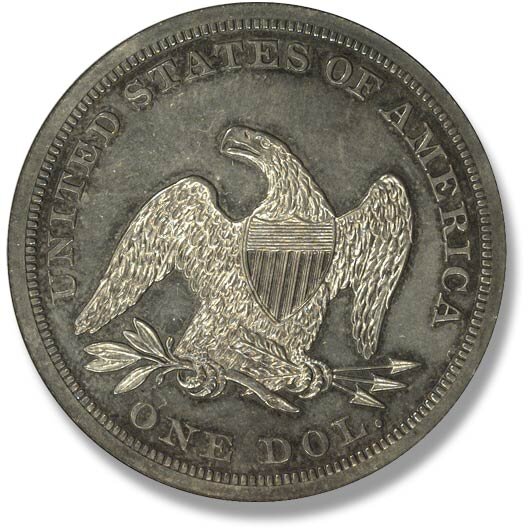 Heritage Auctions - - Liberty Seated. No Motto.