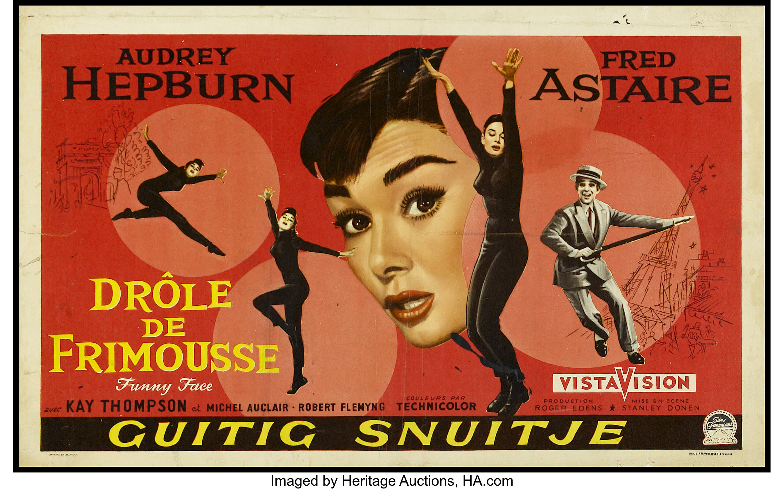 audrey hepburn funny face poster